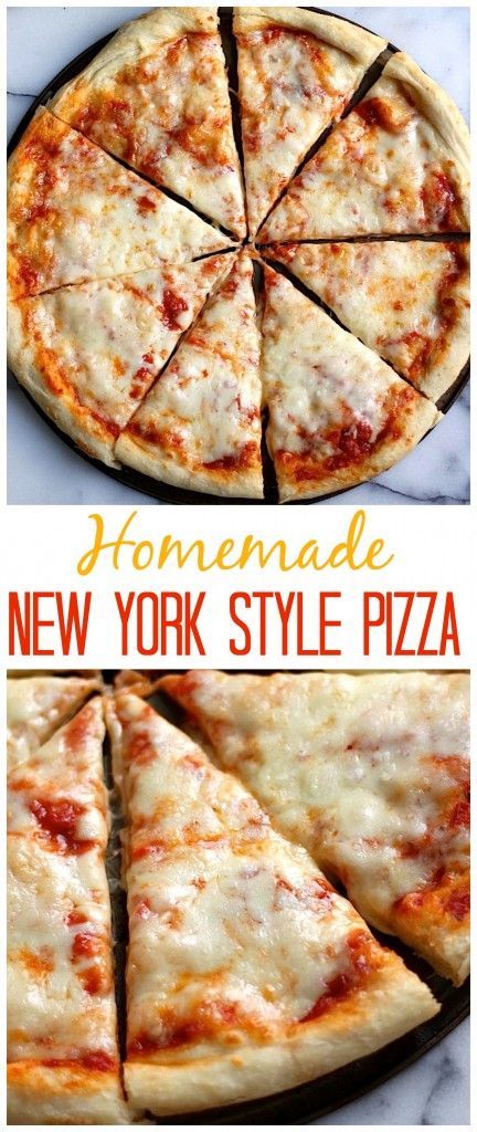 The Best New York Style Cheese Pizza -   22 home made pizza recipes
 ideas
