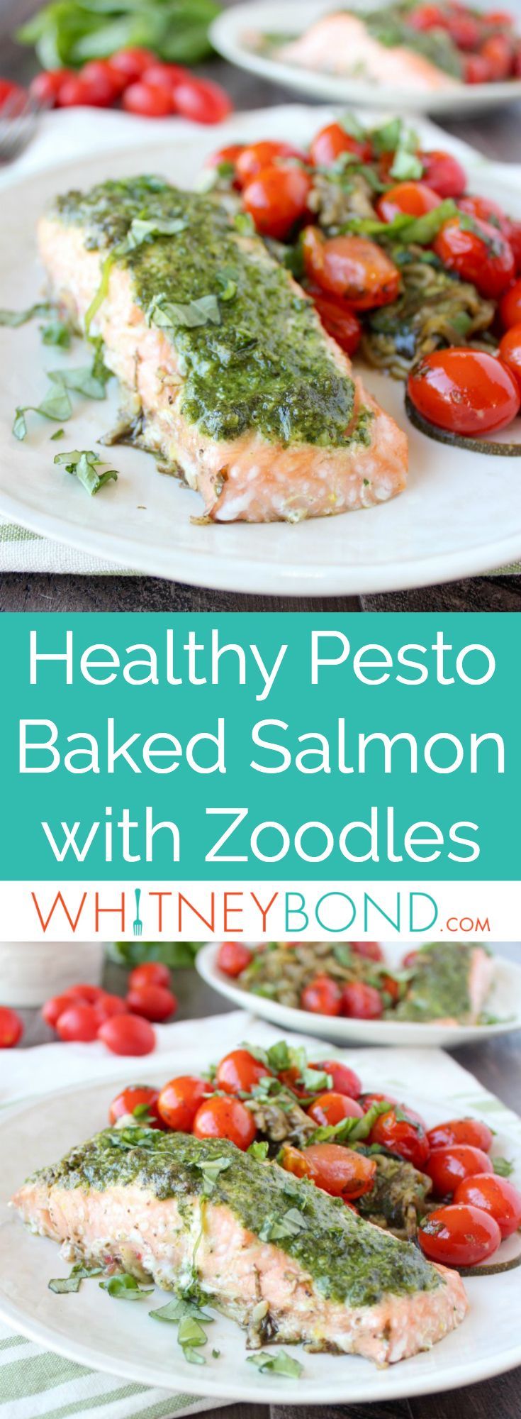 Pesto Baked Salmon Foil Dinner -   22 salmon recipes balsamic
 ideas