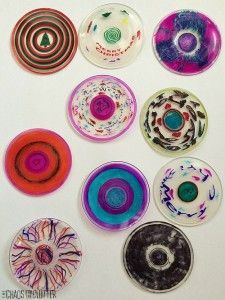 Plastic Cup Shrinky Dink Ornaments -   22 sharpie crafts plastic
 ideas