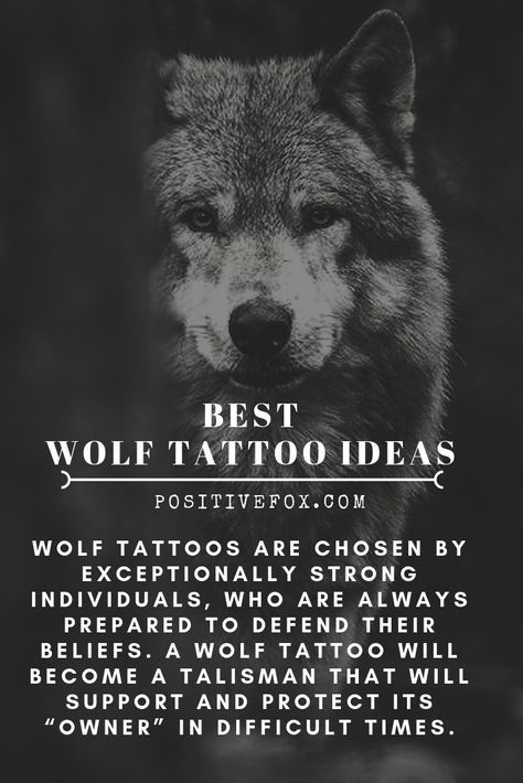 Best 100+ Wolf Tattoo Ideas - Wolf Tattoo Design Ideas with Meaning -   22 wolf tattoo spirit animal
 ideas