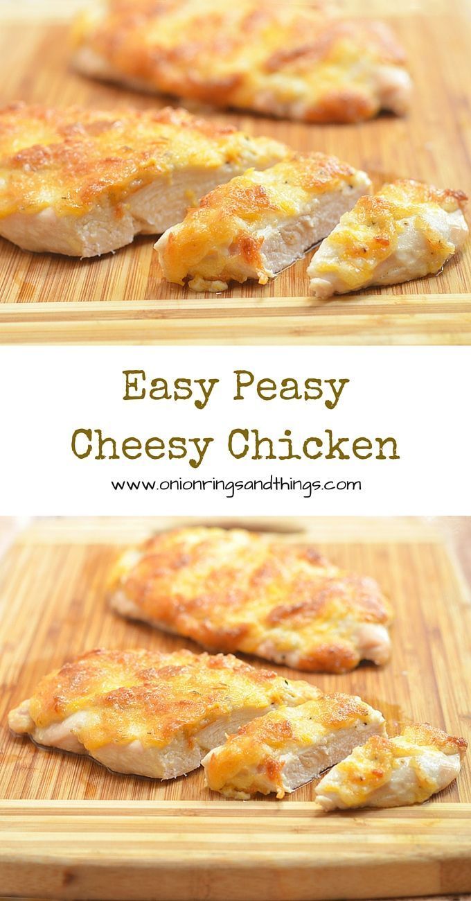 Easy Peasy Cheesy Mayo Chicken -   23 cheesy chicken recipes
 ideas