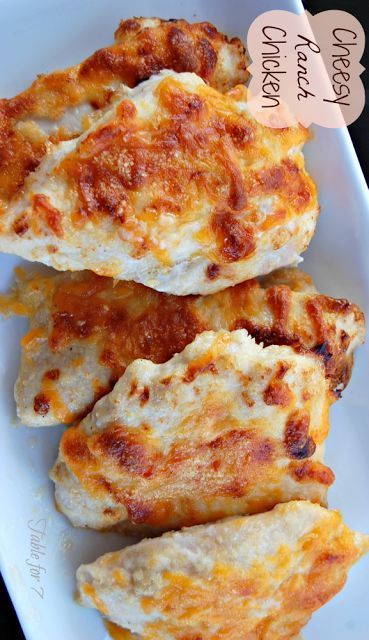 Cheesy Ranch Chicken -   23 cheesy chicken recipes
 ideas