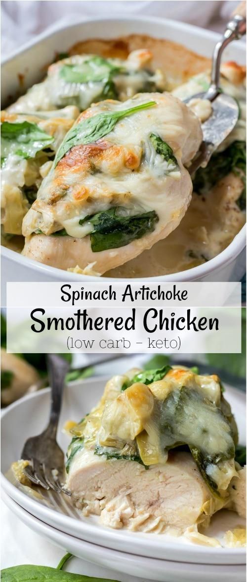 Smothered artichoke chicken -   23 cheesy chicken recipes
 ideas