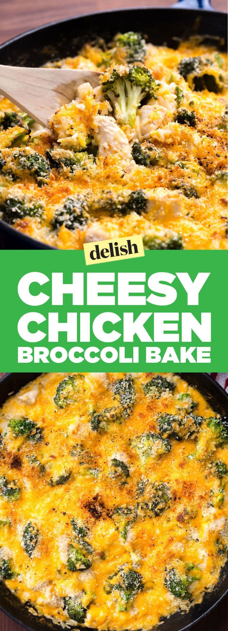 Cheesy Chicken Broccoli Bake -   23 cheesy chicken recipes
 ideas