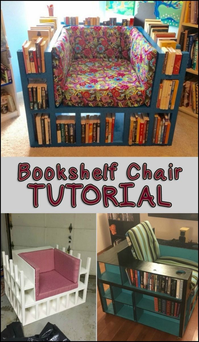 How to build a biblio chair -   23 diy bookshelf classroom
 ideas