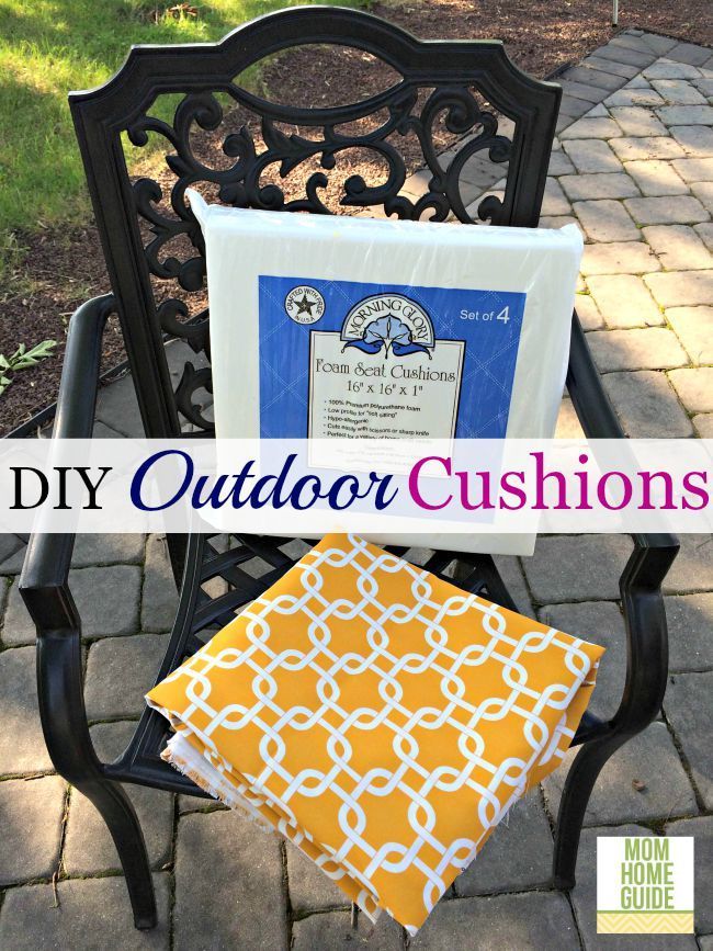 23 diy outdoor cushions
 ideas