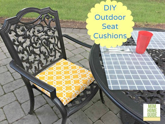 23 diy outdoor cushions
 ideas