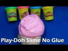 DIY Slime Play Doh Without Glue, How To Make Slime Without Play Doh With Glue, Borax, Detergents - YouTube -   23 diy slime facile
 ideas