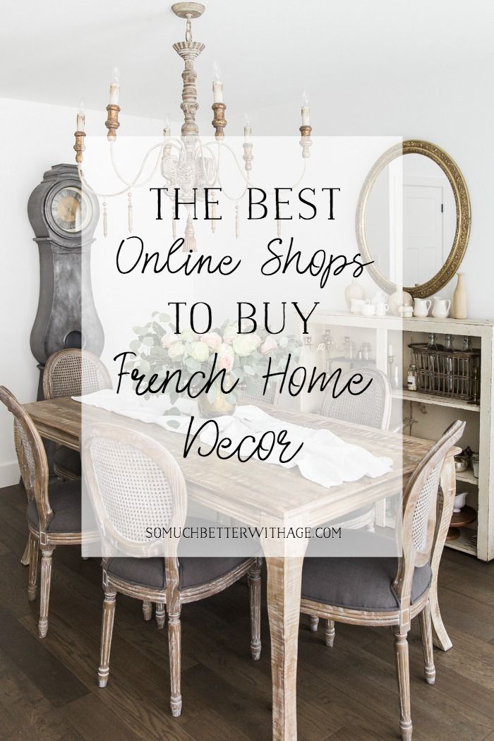 The Best Online Shops to Buy French Home Decor -   23 french decor style
 ideas
