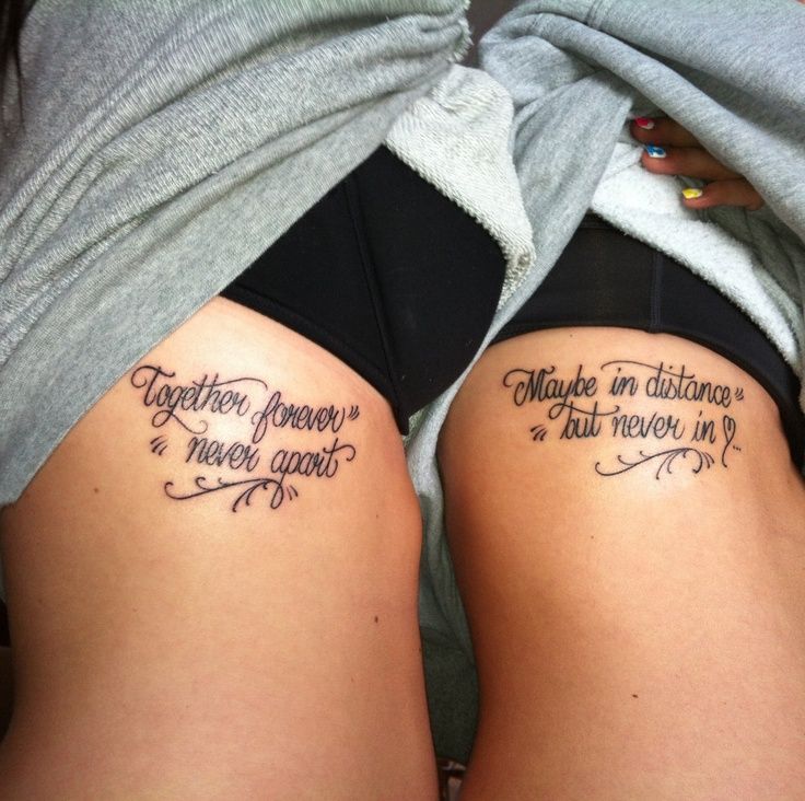 23 meaningful sister tattoo
 ideas