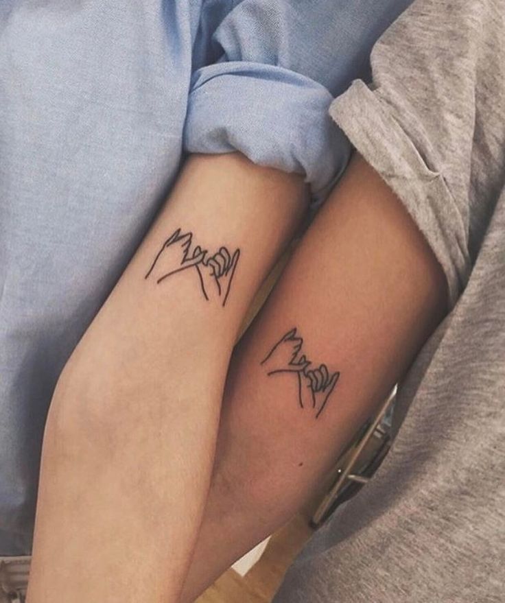 Sister or true friend tattoo -   23 meaningful sister tattoo
 ideas