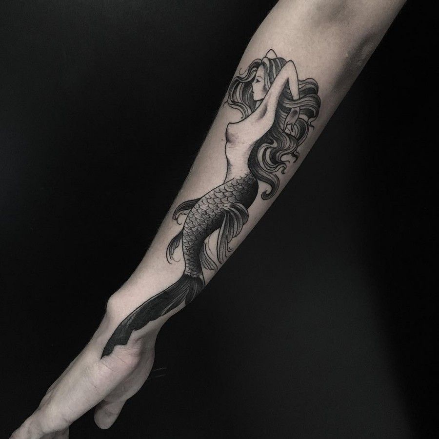 Meerjungfrau Tattoo -   23 mermaid tattoo for women
 ideas
