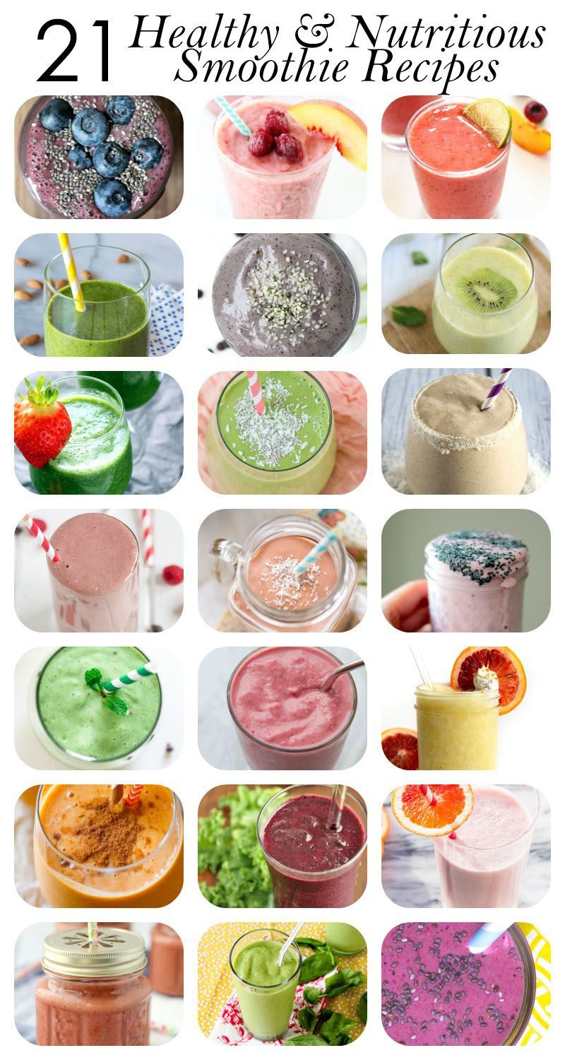 21 Healthy Smoothie Recipes (for breakfast, energy and more -   24 breakfast smoothie recipes
 ideas