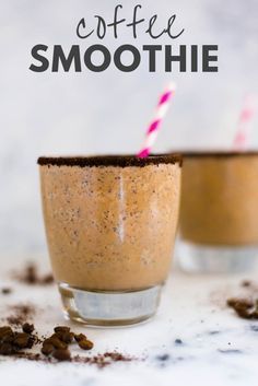Healthy Coffee Smoothie -   24 breakfast smoothie recipes
 ideas