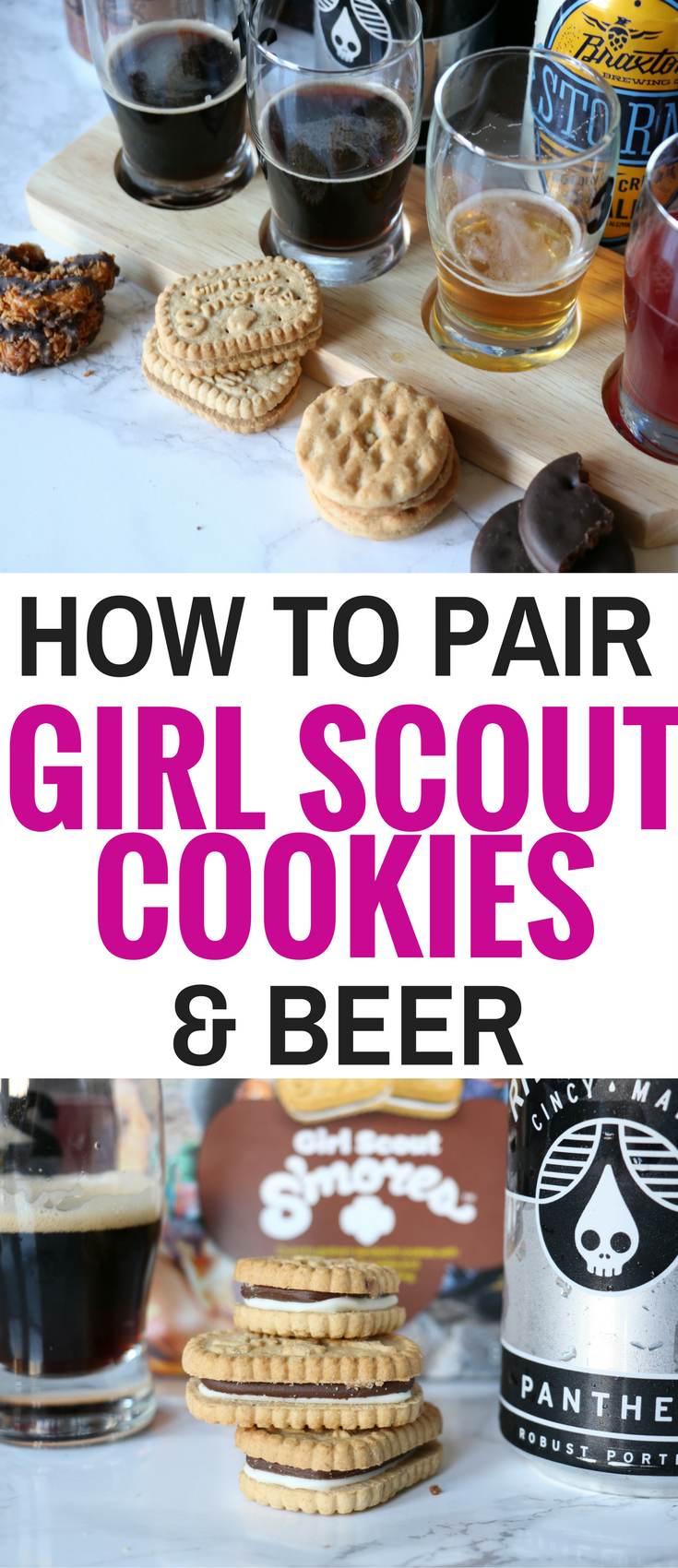 Girl Scout Cookies and Beer Pairing Guide -   24 crafts beer pint
 ideas