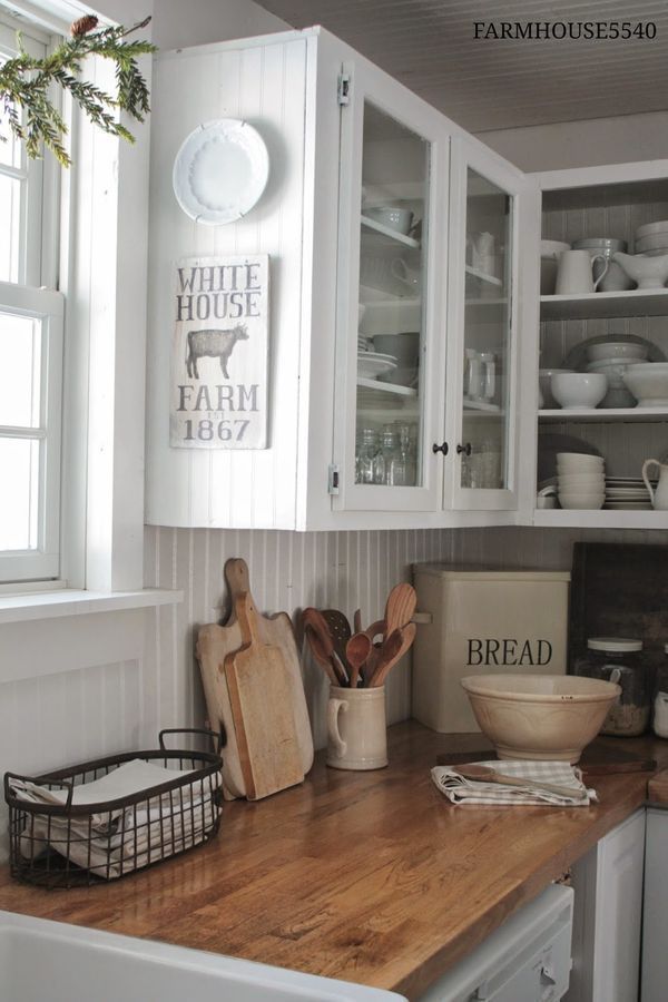 7 Ideas for a Farmhouse Inspired Kitchen {on a BUDGET} -   24 farmhouse style on a budget
 ideas