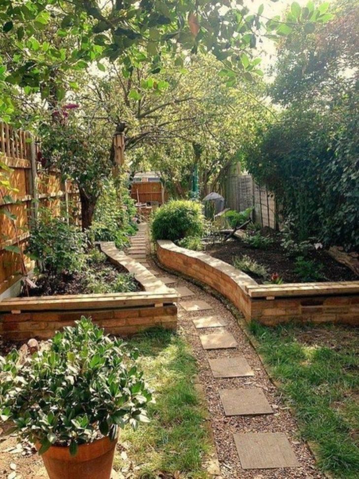 Small Garden Landscape Design On A Budget 41 -   24 garden path budget
 ideas