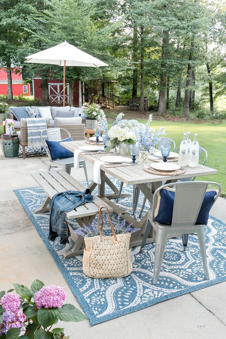 My Affordable Patio Furniture and Outdoor Decorating Tips -   24 outdoor decor patio
 ideas