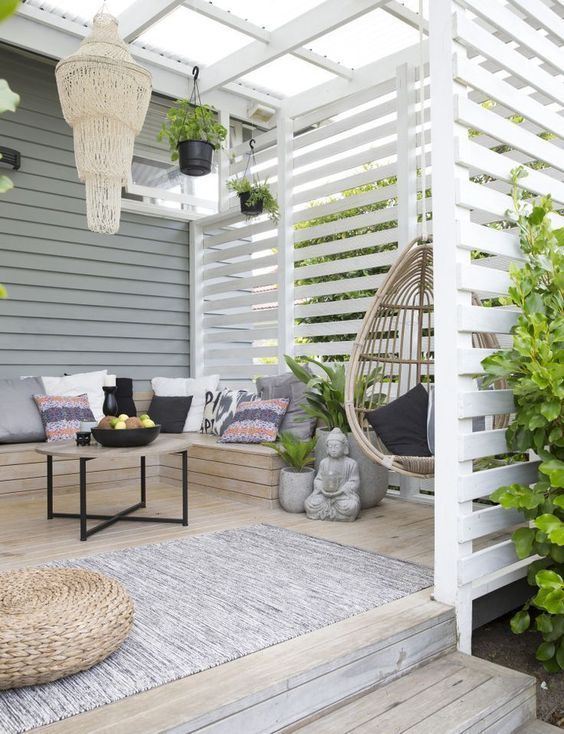 Backyard Patio Project: Before -   24 outdoor decor patio
 ideas