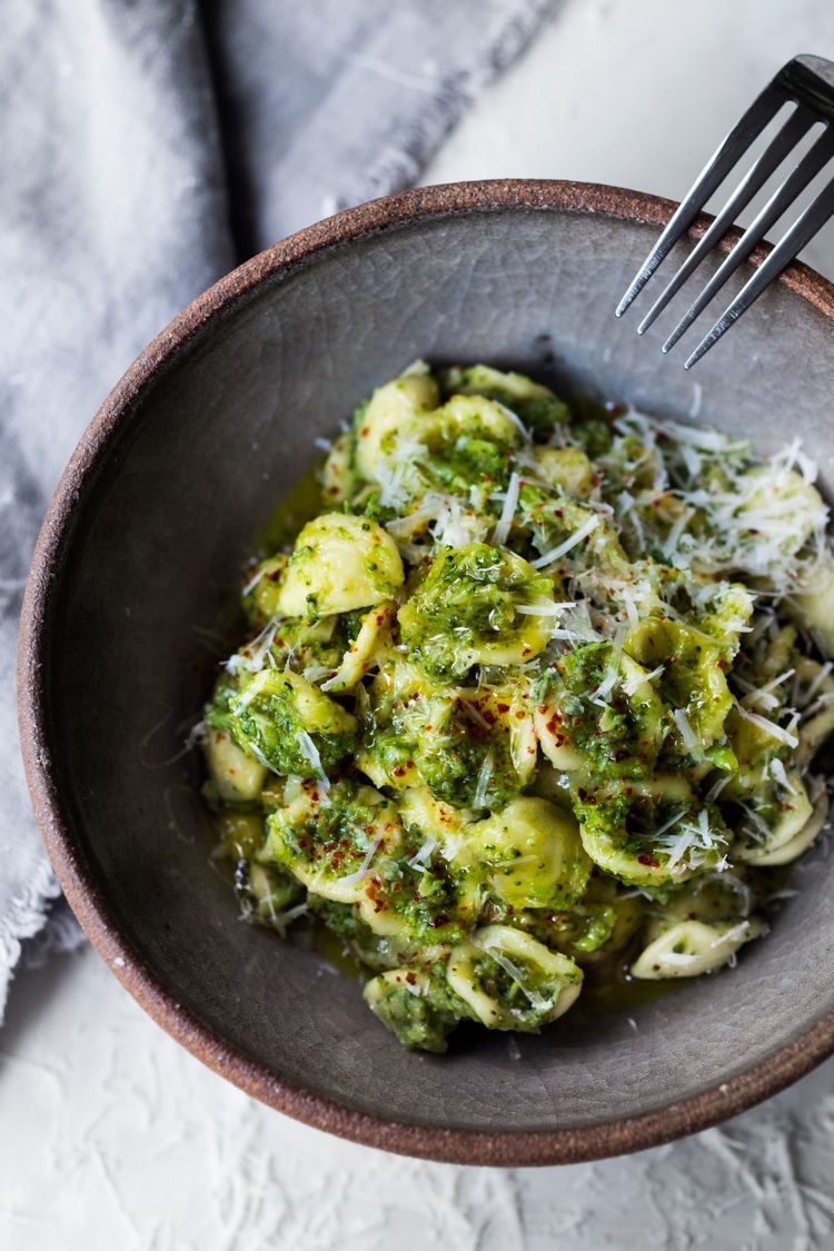 Orecchiette Pasta with Broccoli Sauce -   24 pasta recipes broccoli
 ideas