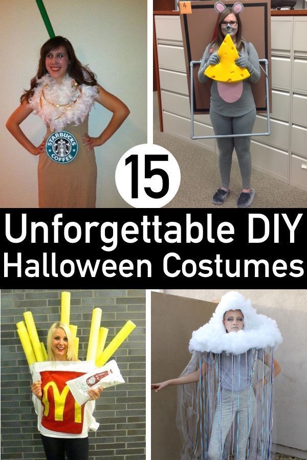 15 Insanely Creative DIY Halloween Costumes -   25 diy halloween creative
 ideas