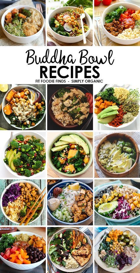 Need to eat more veggies? Eat the rainbow with one of these delicious and nutrition-backed buddha bowl recipes! -   25 fitness food rezepte
 ideas