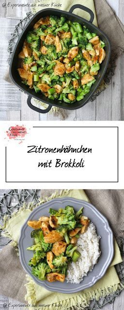 Zitronenh?hnchen mit Brokkoli -   25 fitness rezepte fleisch
 ideas