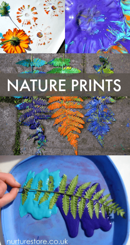 Flower printing garden art -   25 nature crafts flowers
 ideas