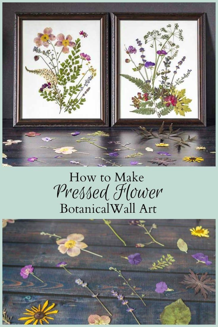 Pressed Flower Art - So Easy With Beautiful Results -   25 nature crafts flowers
 ideas