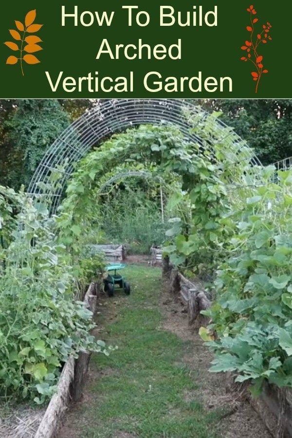 How To Build Arched Vertical Garden -   25 vertical garden trellis
 ideas