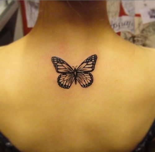 110 Small Butterfly Tattoos with Images -   7 butterfly tattoo ankle
 ideas