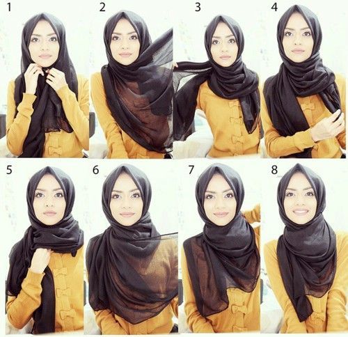 Gorgeous Classy Hijab Tutorial For Daily Wear -   11 hijab style for work ideas