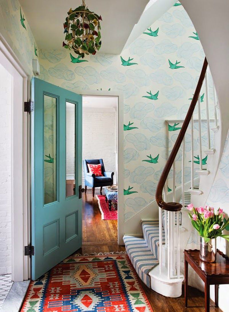 For the Home -   13 stairway decor wallpaper
 ideas