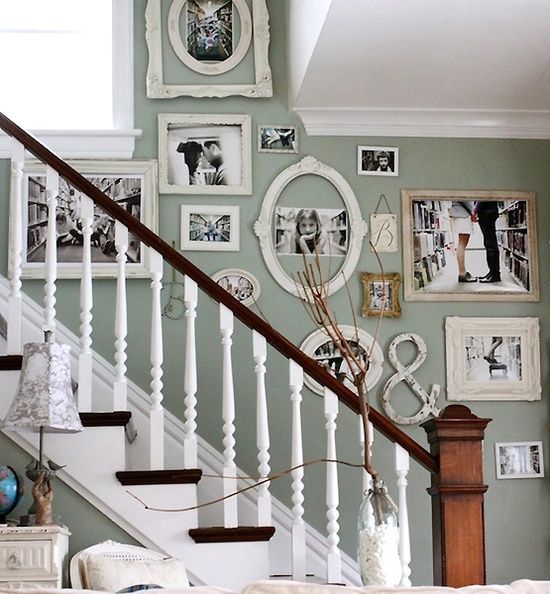 The Best Staircase Gallery Walls -   13 stairway decor wallpaper
 ideas