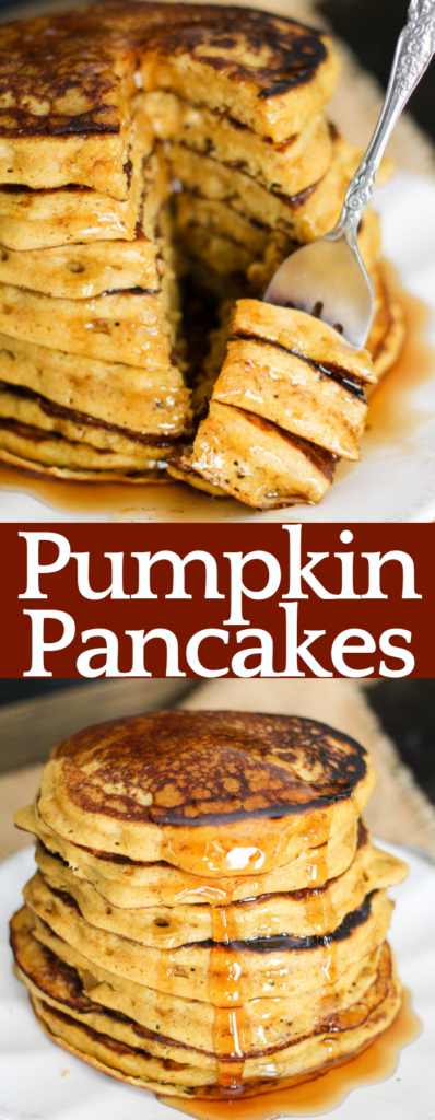 Make these all the time- THE BEST RECIPE!!! Pumpkin Pancakes are a fall breakfast staple! Adding Greek yogurt lightens them up, adds protein, and keeps the pancakes delicious and moist! -   15 pumpkin recipes food
 ideas