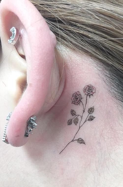 69 Mini Tattoo Ideas With Meanings Revealed for 2018 -   15 secret tattoo placement
 ideas