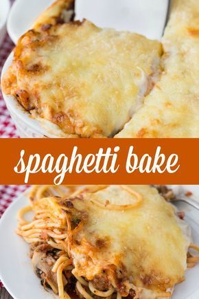 Spaghetti Bake -   15 spaghetti baking recipes
 ideas