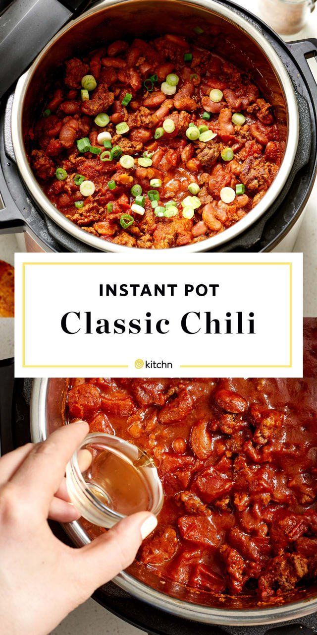 How To Make Instant Pot Chili -   16 ground recipes kidney beans
 ideas