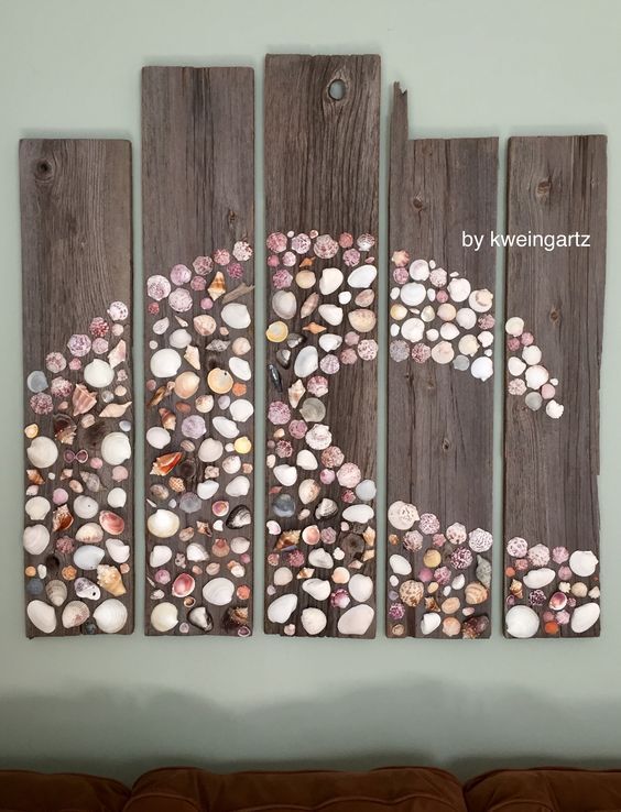 Sea Glass Hunting on the Outer Banks -   17 shell crafts wall
 ideas