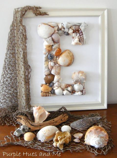 Seashell Decor: 10 Easy DIYs -   17 shell crafts wall
 ideas