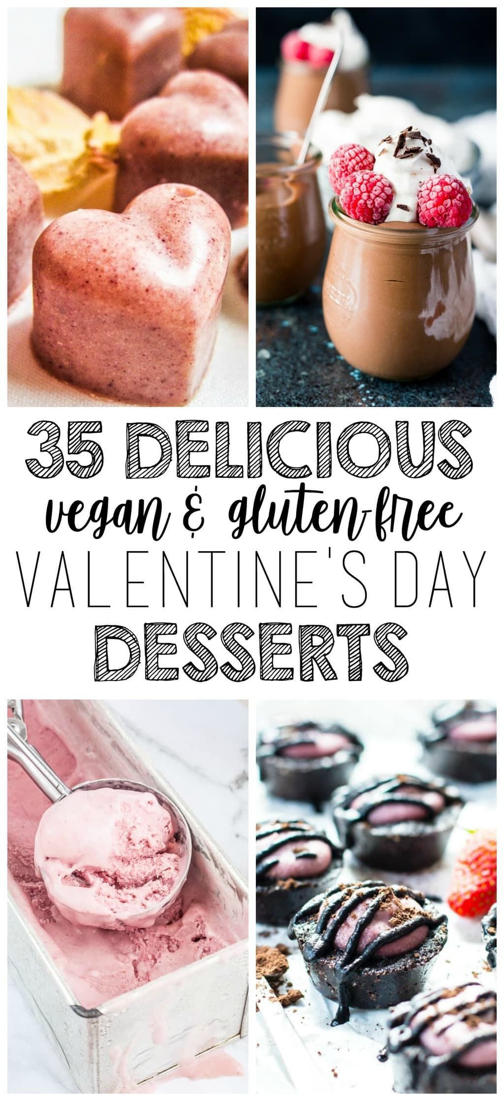 35 DELICIOUS Vegan & Gluten-Free Valentine's Day Desserts -   18 diet desserts vegan
 ideas