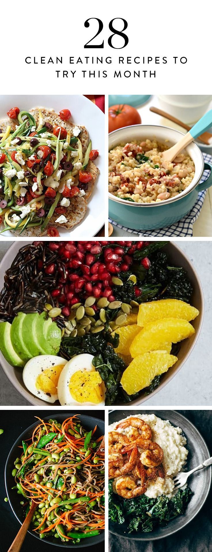 28 Clean Eating Dinners to Try Every Night in February -   18 recetas fitness
 ideas