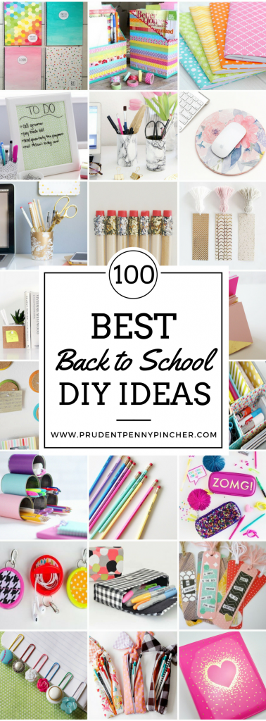 100 Best Back to School DIY Ideas -   18 school crafts show
 ideas