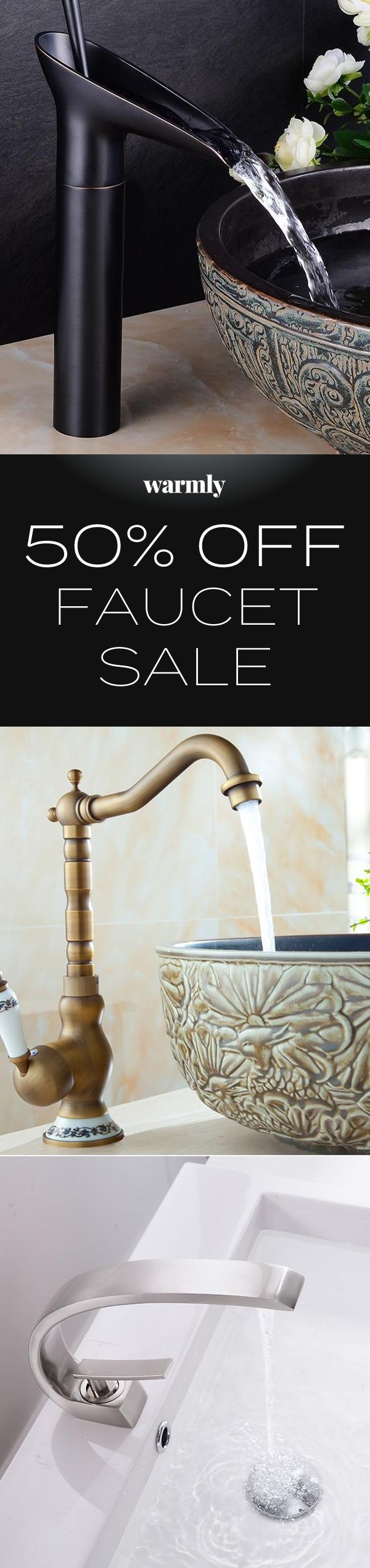 Modern Faucets - 50% off at Warmly -   19 bathroom window decor
 ideas