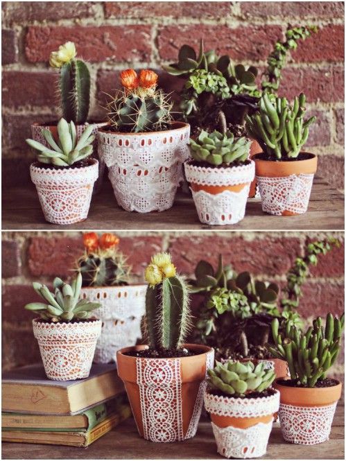 25 DIY Garden Pots That Add Decor To Your Outdoor Living Spaces -   19 dollar store pots
 ideas