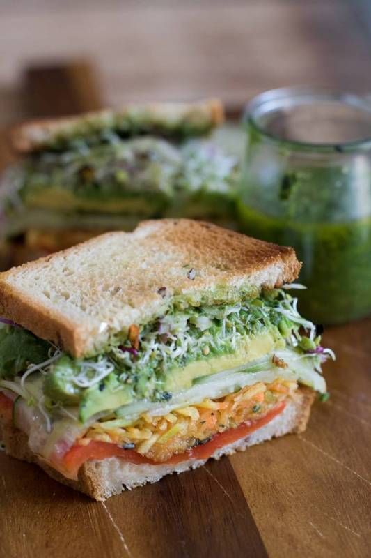Best Vegetarian Sandwich Recipes - Filling Vegetable Meals -   19 yummy vegan recipes
 ideas