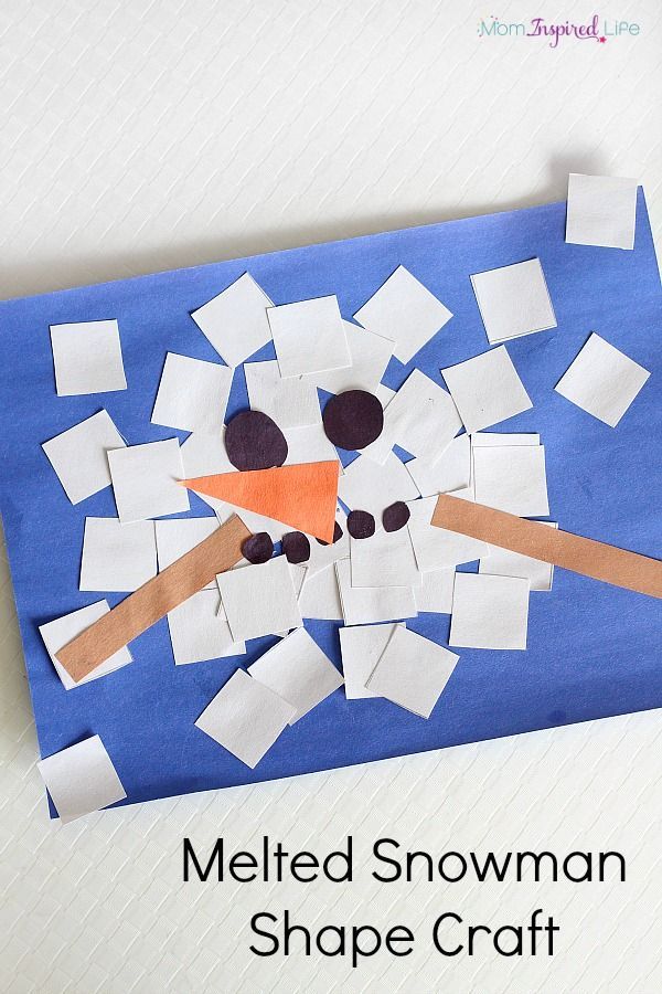 20 preschool crafts shapes
 ideas