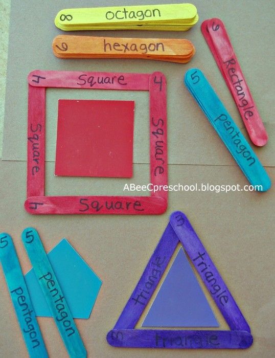 15 Fun and Educational Activities for Kids -   20 preschool crafts shapes
 ideas