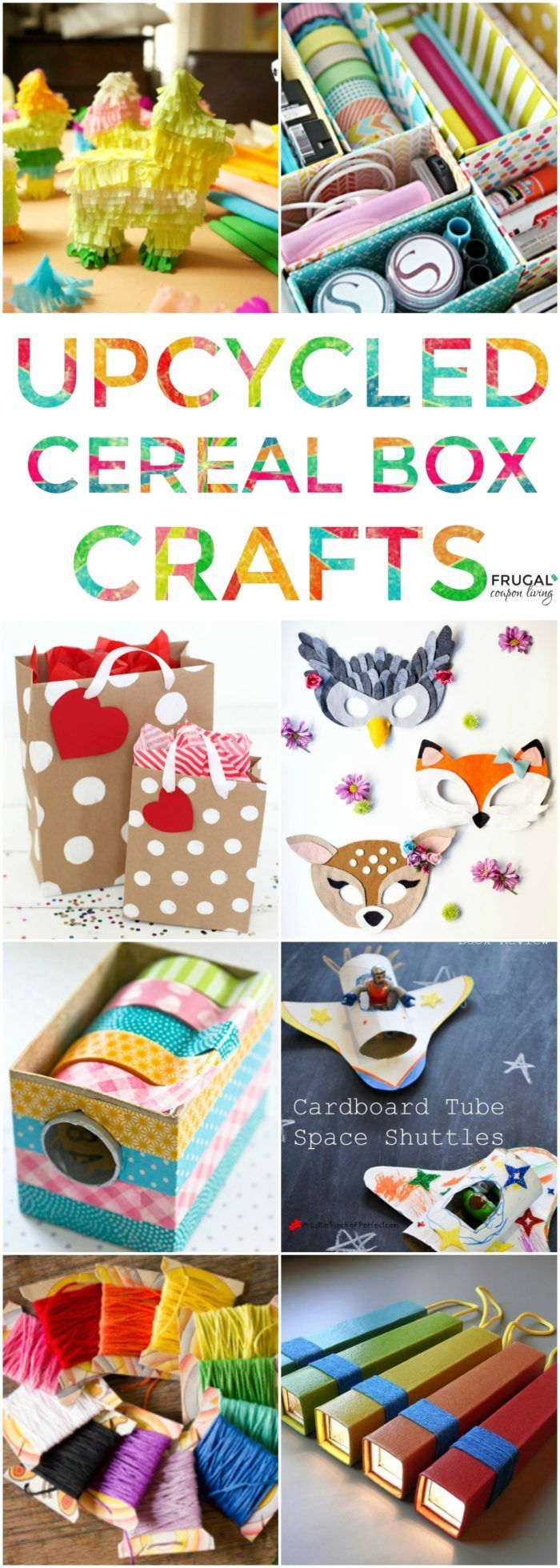 Upcycled Cereal Box Crafts -   20 recycled crafts for adults
 ideas