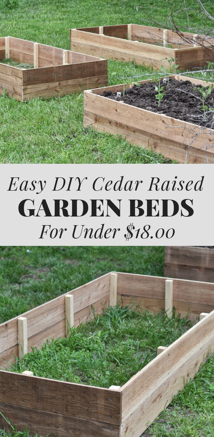 Build a Raised Garden Vegetable Bed | DIY Cedar Garden Bed Tutorial -   21 garden beds
 ideas